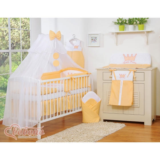 Baby Cot Bed Tulle Mosquito-net- Little Prince/Princess peach