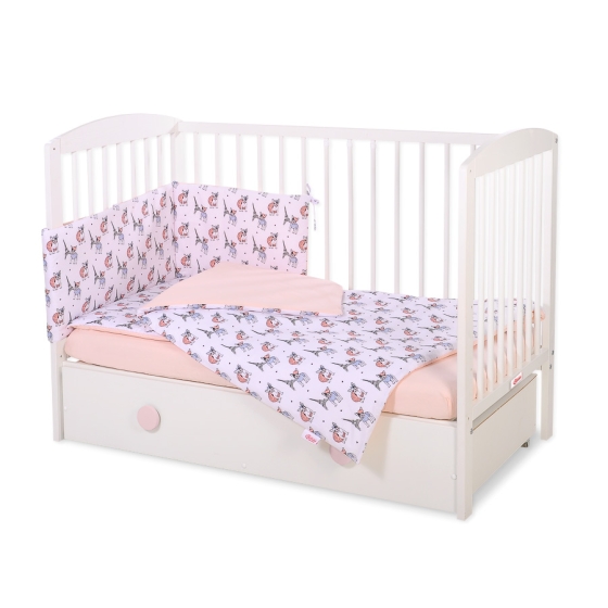 Baby Crib/Cot Bedding set 3-pcs - little doggies