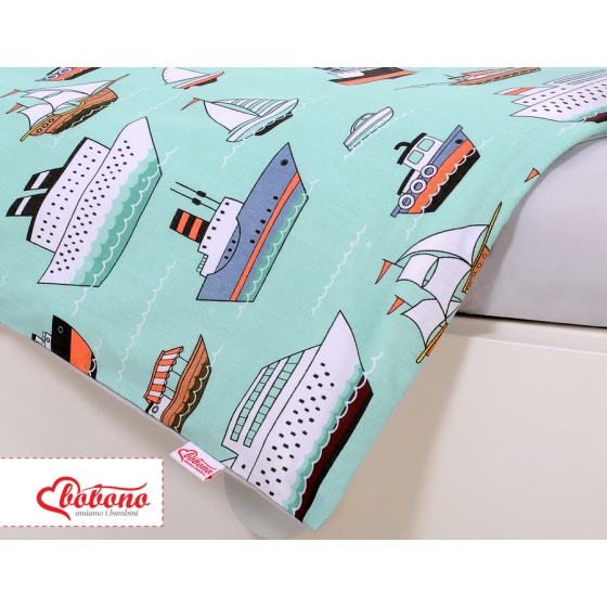 Baby Crib/Cot Bedding set 3-pcs - mint ships