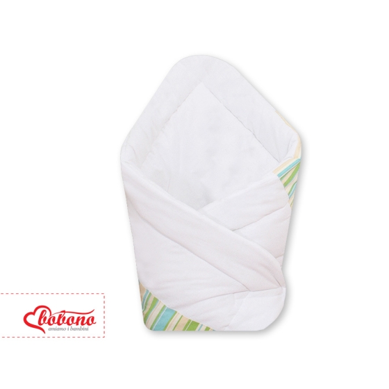 Baby nest- Basic green stripes