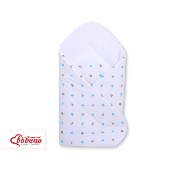 Baby nest- Gray-blue stars