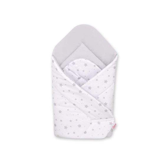 Baby nest - mini gray stars