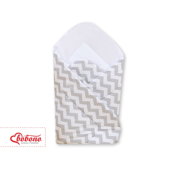 Baby nest- Simple chevron Gray