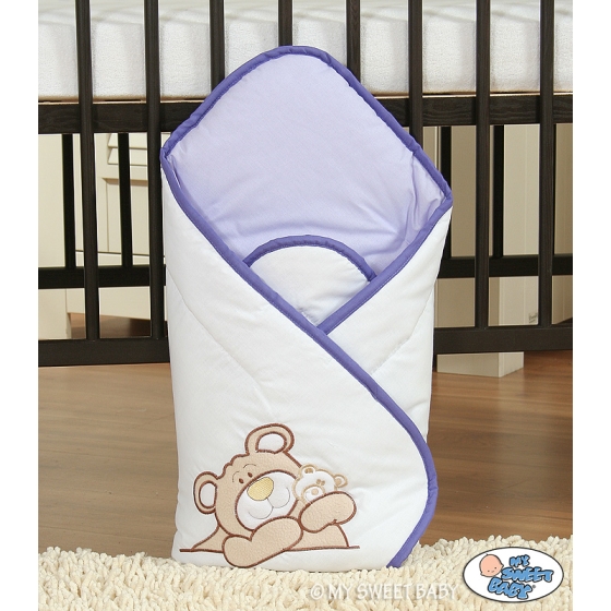 Baby nest - Teddy Bear Barnaba lilac