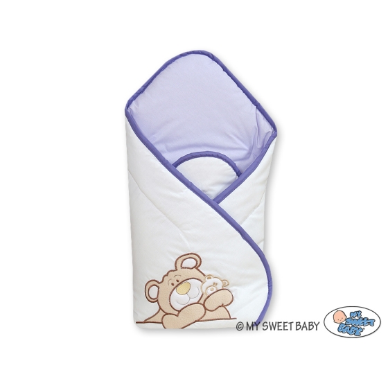 Baby nest - Teddy Bear Barnaba lilac