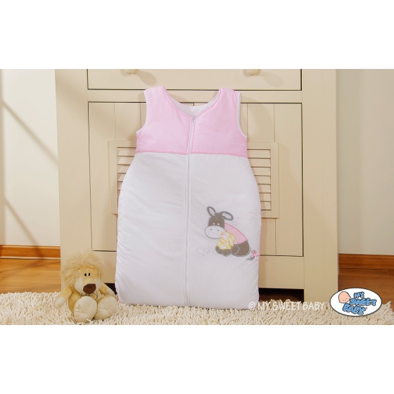 Baby Sleeping Bag- Donkey Luca pink