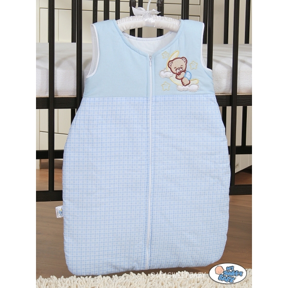 Baby Sleeping Bag- Good Night blue