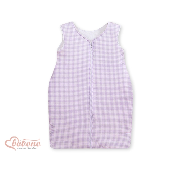 Baby Sleeping Bag- Lilac checkered