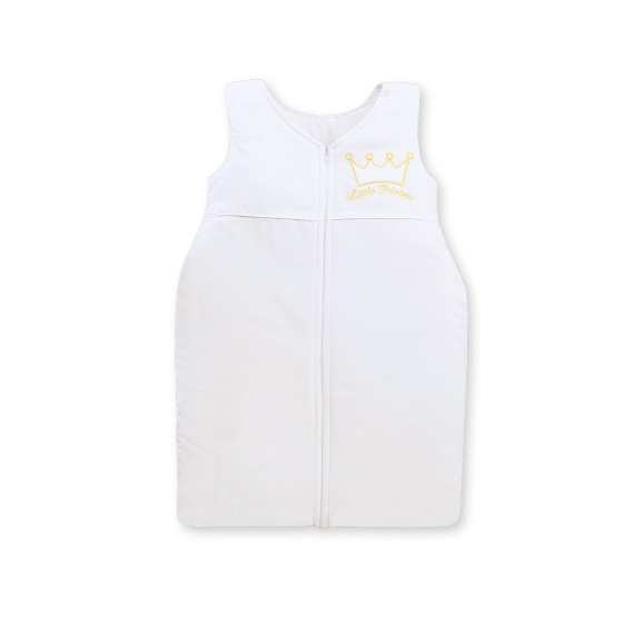 Baby Sleeping Bag- Little Prince/Princess white