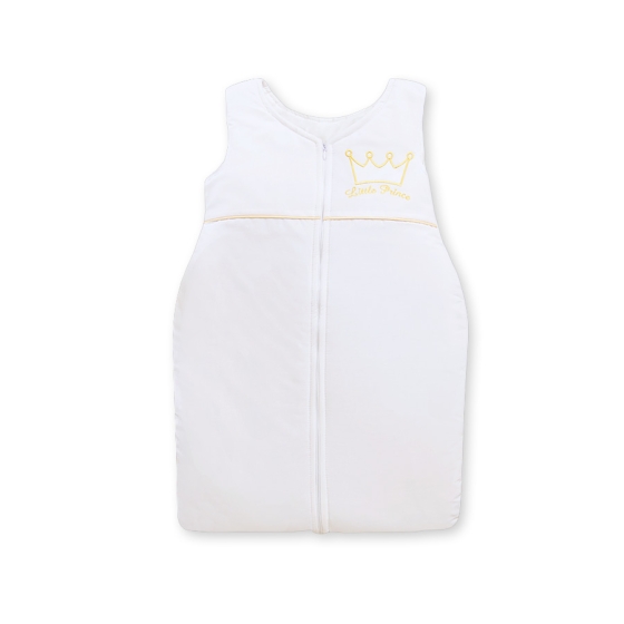 Baby Sleeping Bag- Little Prince/Princess white