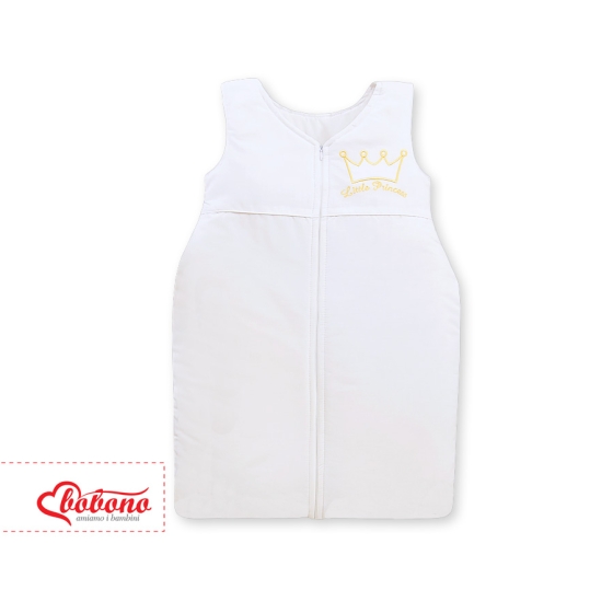 Baby Sleeping Bag- Little Prince/Princess white