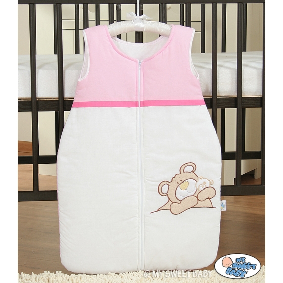 Baby Sleeping Bag- Teddy Bear Barnaba pink