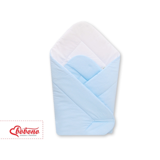 Babynest- Hanging Hearts blue stripes