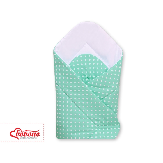 Babynest- Hanging Hearts dots on mint