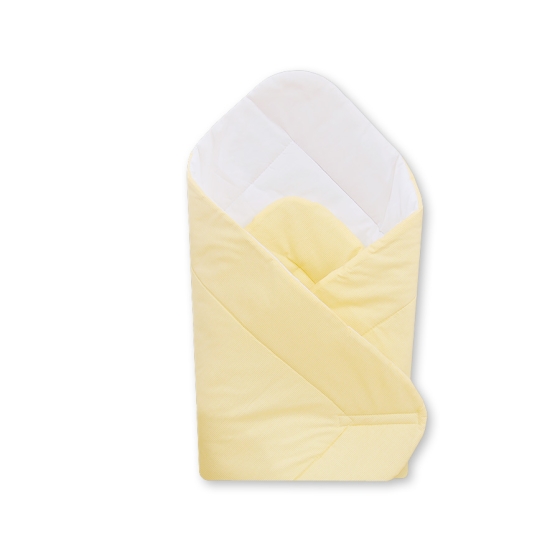 Babynest- Hanging Hearts yellow stripes