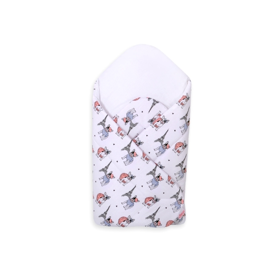 Babynest Newborn Wrap Blanket with stiffening - little doggies