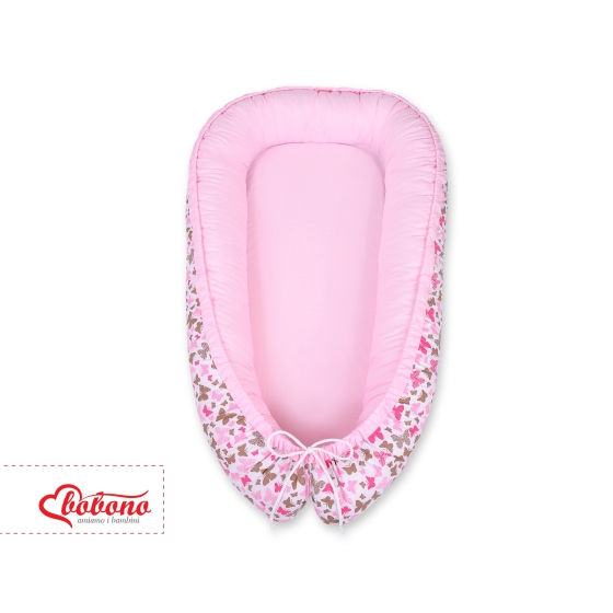 Babynest- pink butterflies/pink