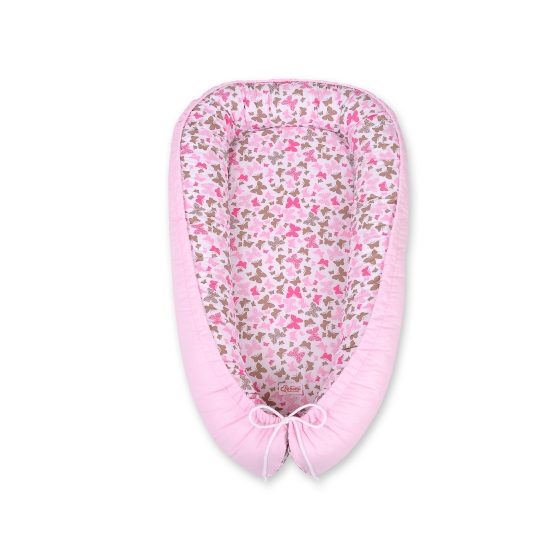 Babynest- pink butterflies/pink