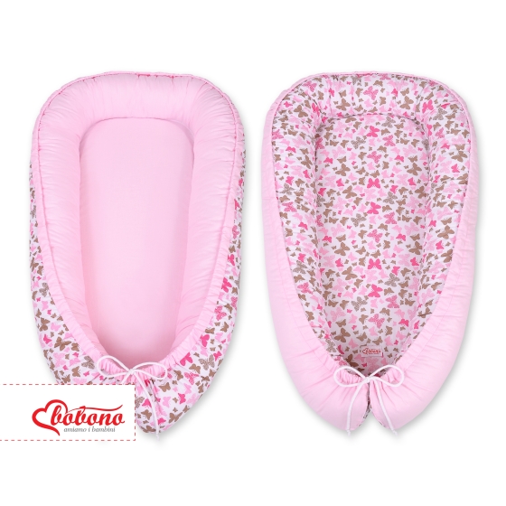 Babynest- pink butterflies/pink