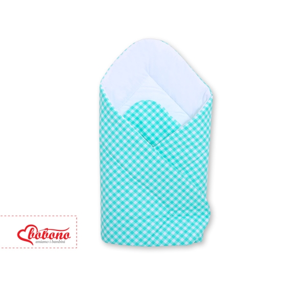 Babynest with stiffenig- Mint checkered