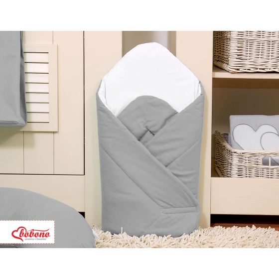Babynest with stiffening- anthracite