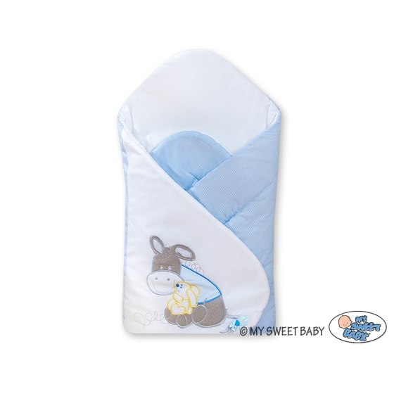 Babynest with stiffening- Donkey Luca blue