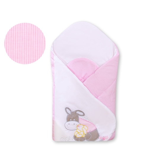 Babynest with stiffening- Donkey Luca pink