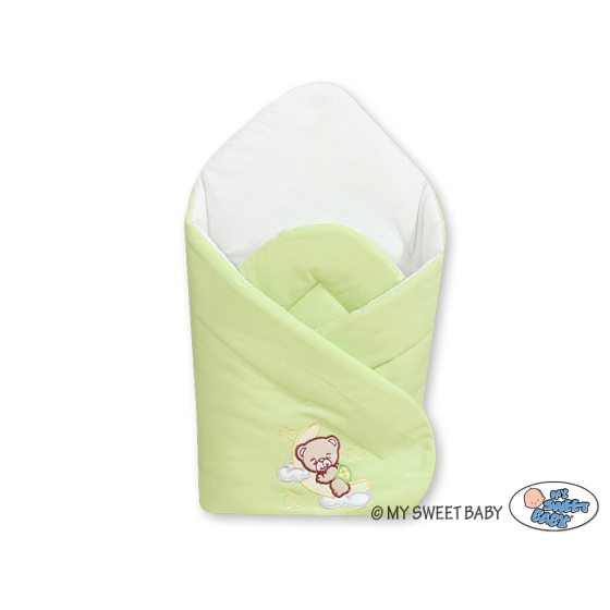 Babynest with stiffening- Good night green