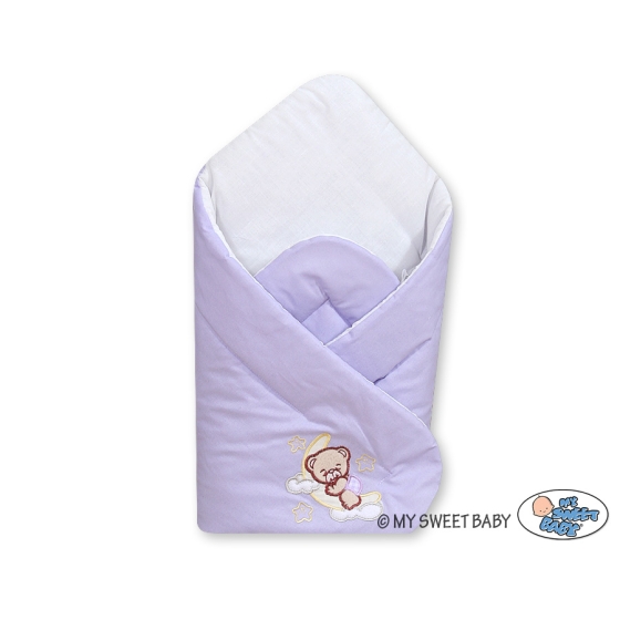 Babynest with stiffening- Good night lilac
