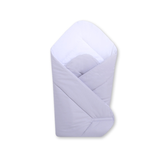Babynest with stiffening- Hanging Hearts Gray