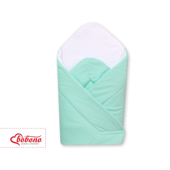 Babynest with stiffening- Hanging Hearts mint