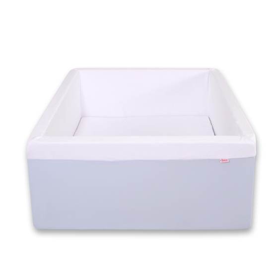 Ball-pit Dry Pool minky without balls - blue