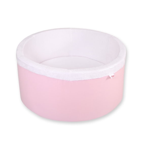 Ball-pit minky without balls - pink