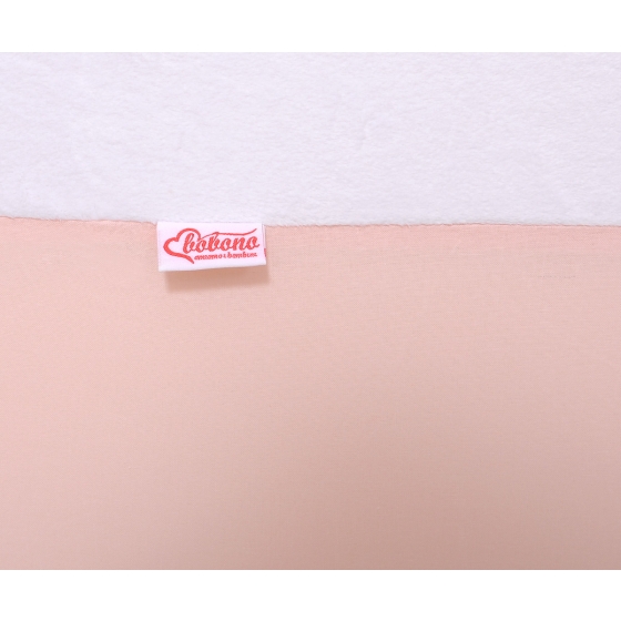 Ball-pit minky without balls - powder pink