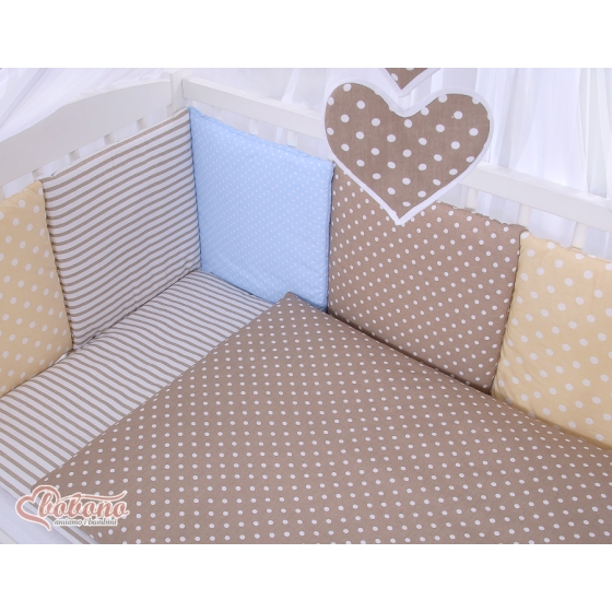 Bedcot Bedding set 11-pcs with mosquito-net- Set 1