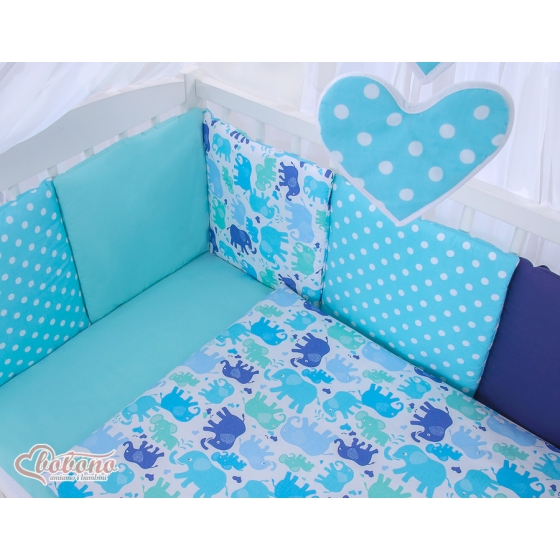 Bedcot Bedding set 11-pcs with mosquito-net- Set 11