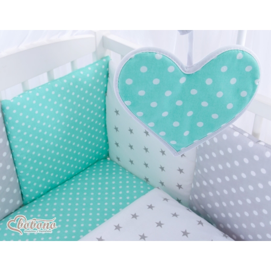 Bedcot Bedding set 11-pcs with mosquito-net- Set 34