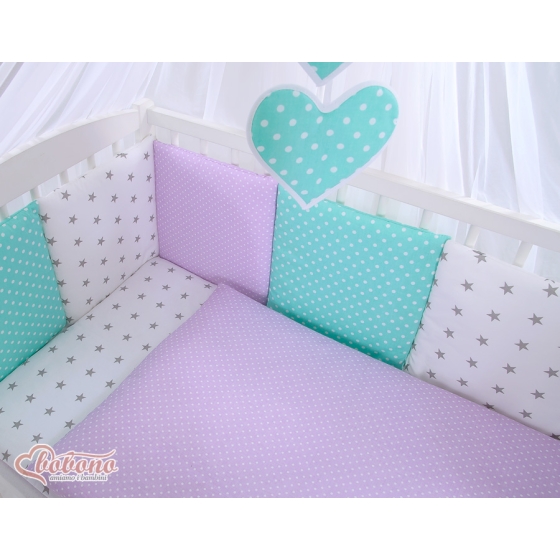 Bedcot Bedding set 11-pcs with mosquito-net- Set 55