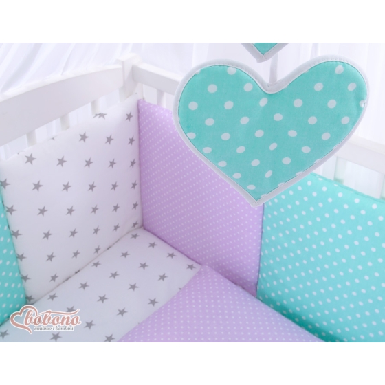 Bedcot Bedding set 11-pcs with mosquito-net- Set 55