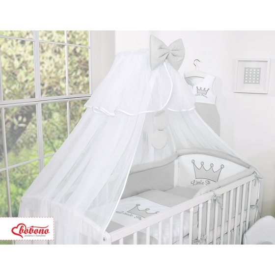 Bedding set 11pcs- Little Prince/Princess gray