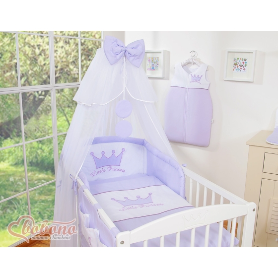 Bedding set 11pcs- Little Prince/Princess lilac