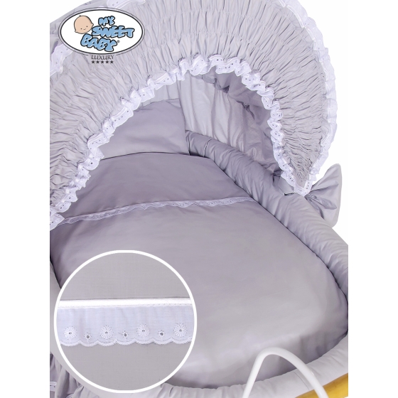 Bedding set 2-pcs for Moses Basket/Wicker crib no. 2100-370 or 72100-370