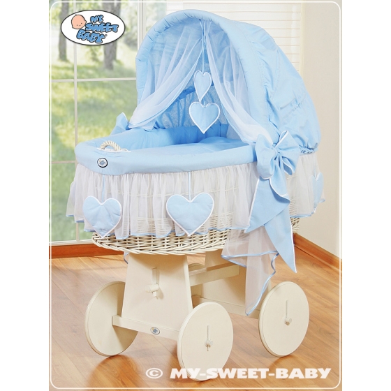Bedding set 2-pcs for Moses Basket/Wicker crib no 58962-134 or 78962-134