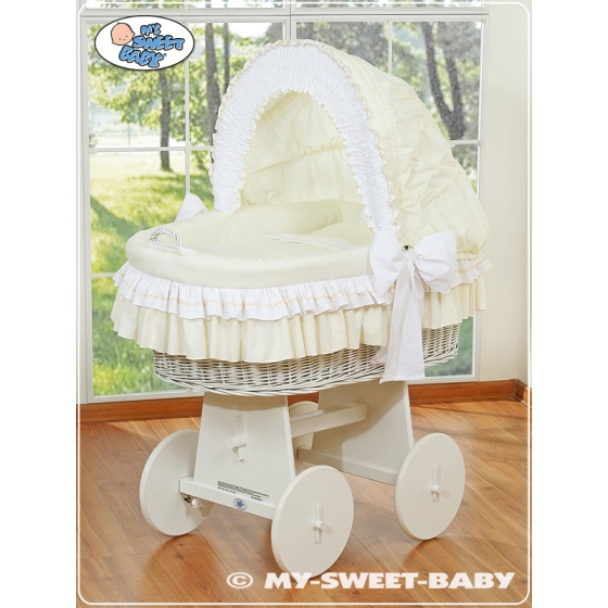 Bedding set 2-pcs for Moses Basket/Wicker crib no 58962-135 or 78962-135