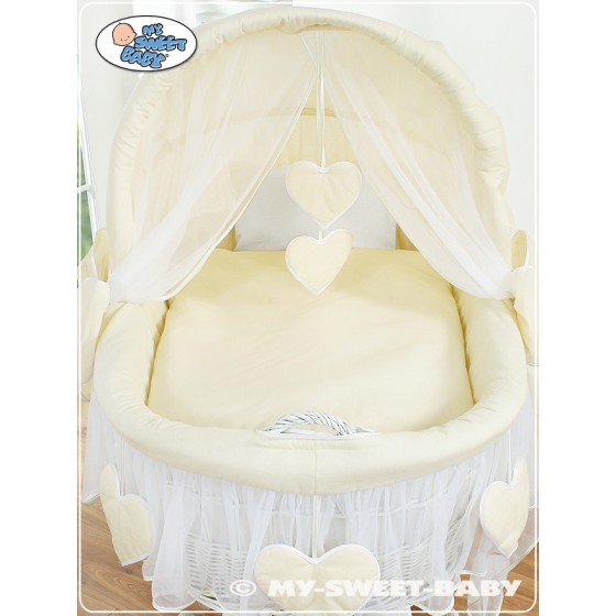 Bedding set 2-pcs for Moses Basket/Wicker crib no 58962-142 or 78962-142