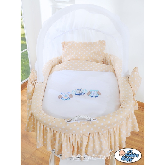 Bedding set 2-pcs for Moses Basket/Wicker crib no 58962-427 or 78962-427