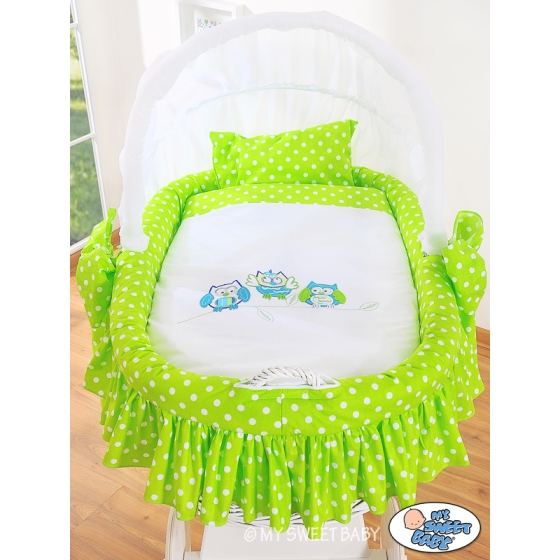 Bedding set 2-pcs for Moses Basket/Wicker crib no 58962-428 or 78962-428