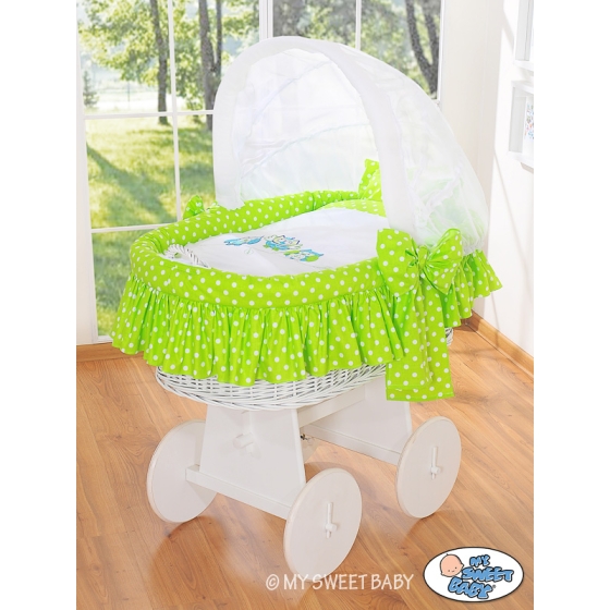 Bedding set 2-pcs for Moses Basket/Wicker crib no 58962-428 or 78962-428