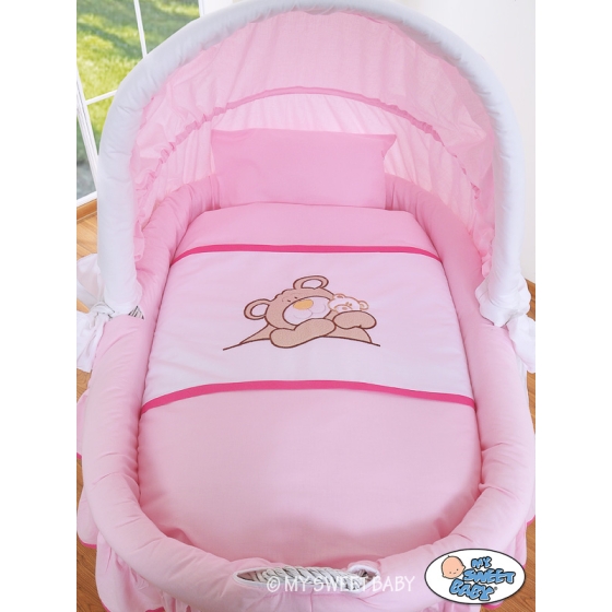 Bedding set 2-pcs for Moses Basket/Wicker crib no 58962-800 or 78962-800