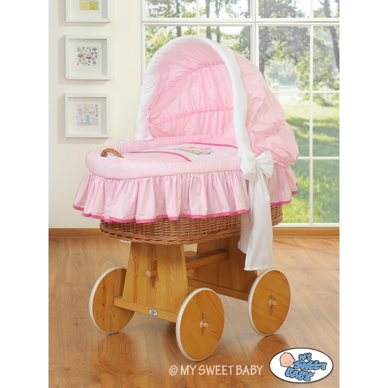 Bedding set 2-pcs for Moses Basket/Wicker crib no 58962-800 or 78962-800